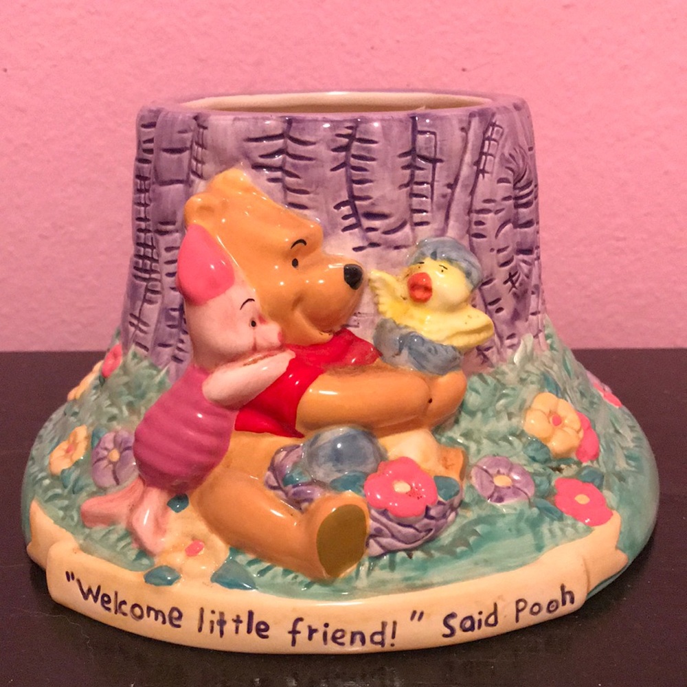 Disney Pooh FTD Flower Pot
